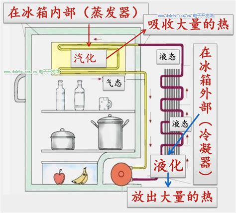 冰箱運作原理|冰箱